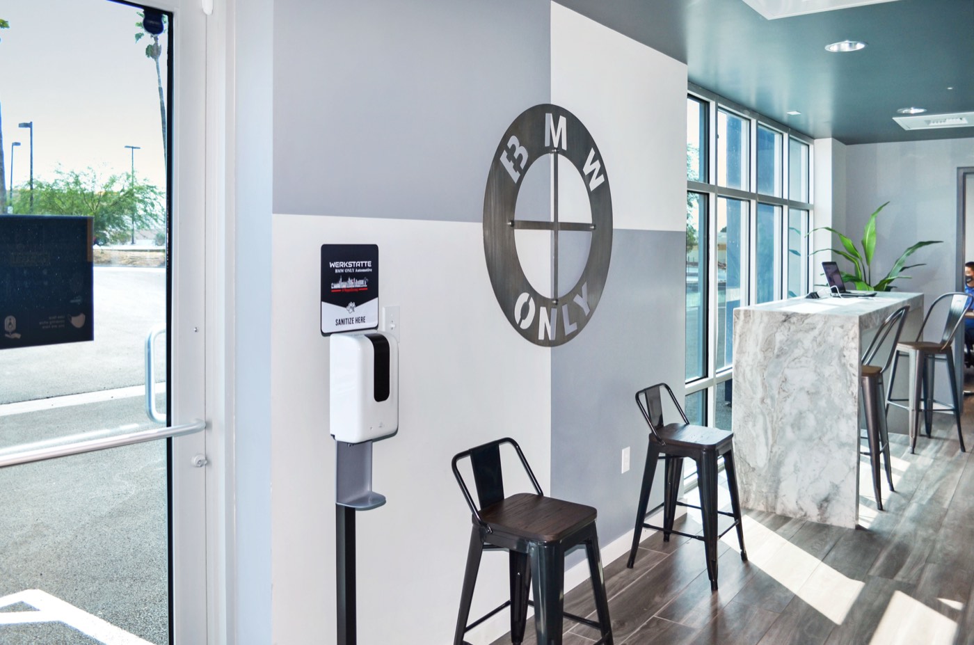 Werkstatte shop photo - BMW repair Las Vegas